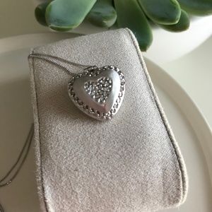 Diamond Heart Pendant Necklace